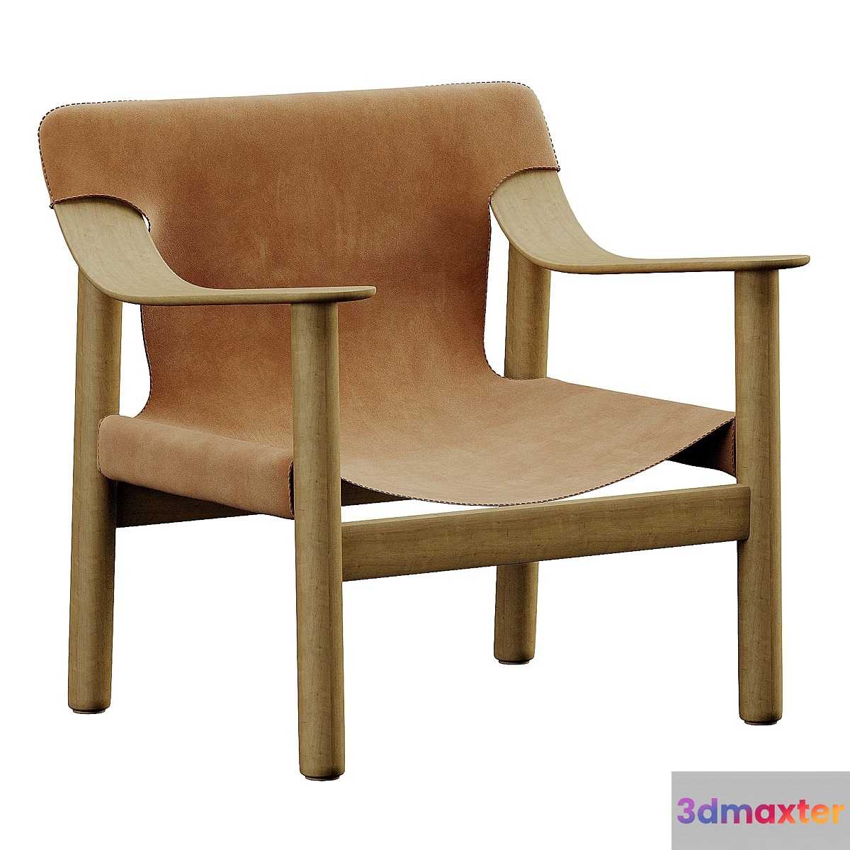 Bernard Lounge Chair 3D Max