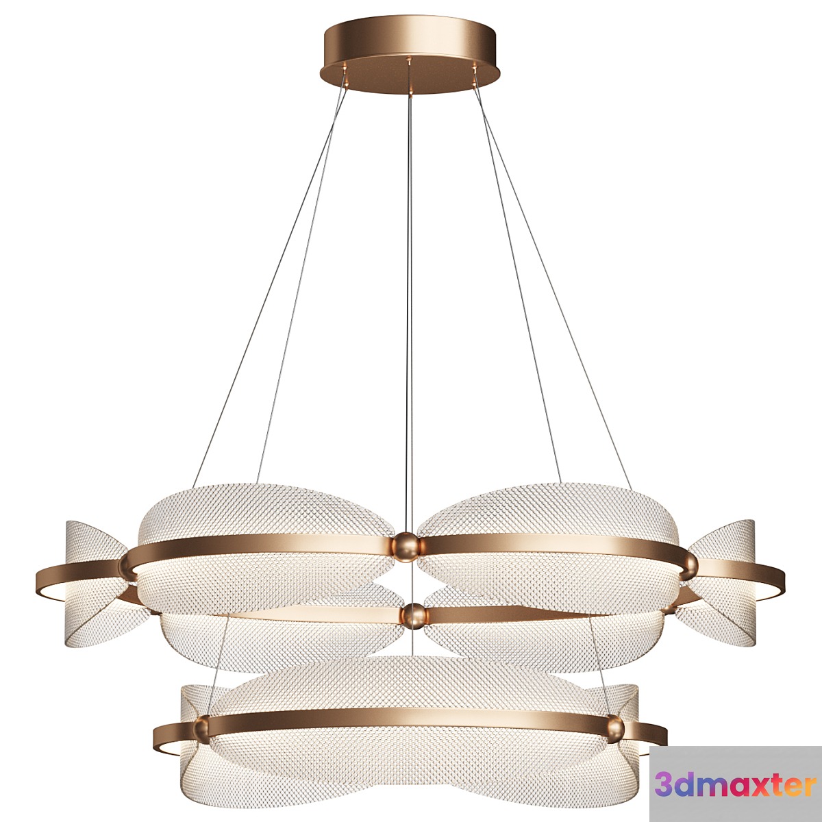 Chandelier CASPIAN Lampatron - No.2 3D Max