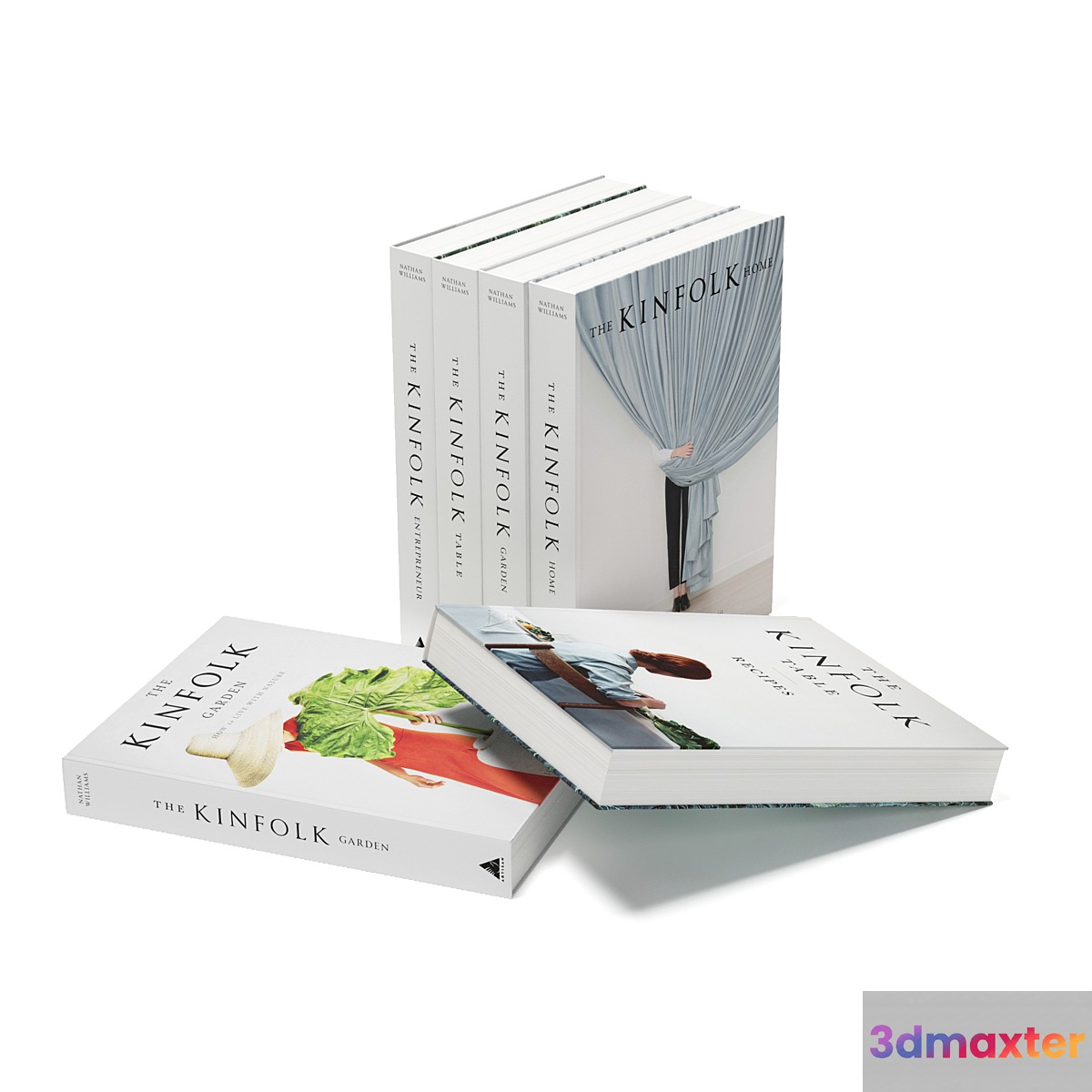 KINFOLK BOOKS Collection 3D Max