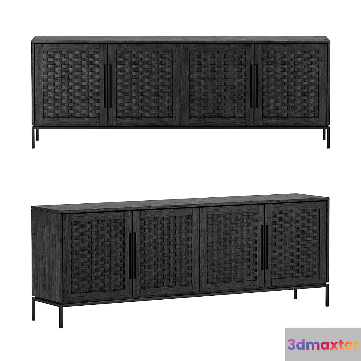 Teak House - Cabinet Karma 200 3D Max