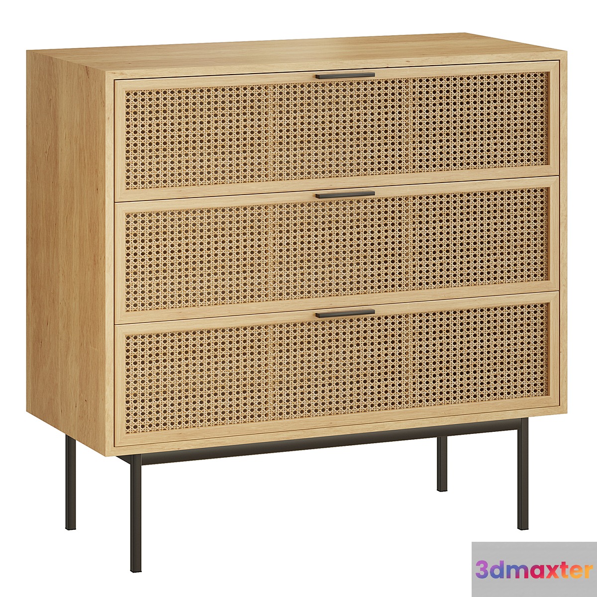 Chest of 3 drawers Waska 3D Max