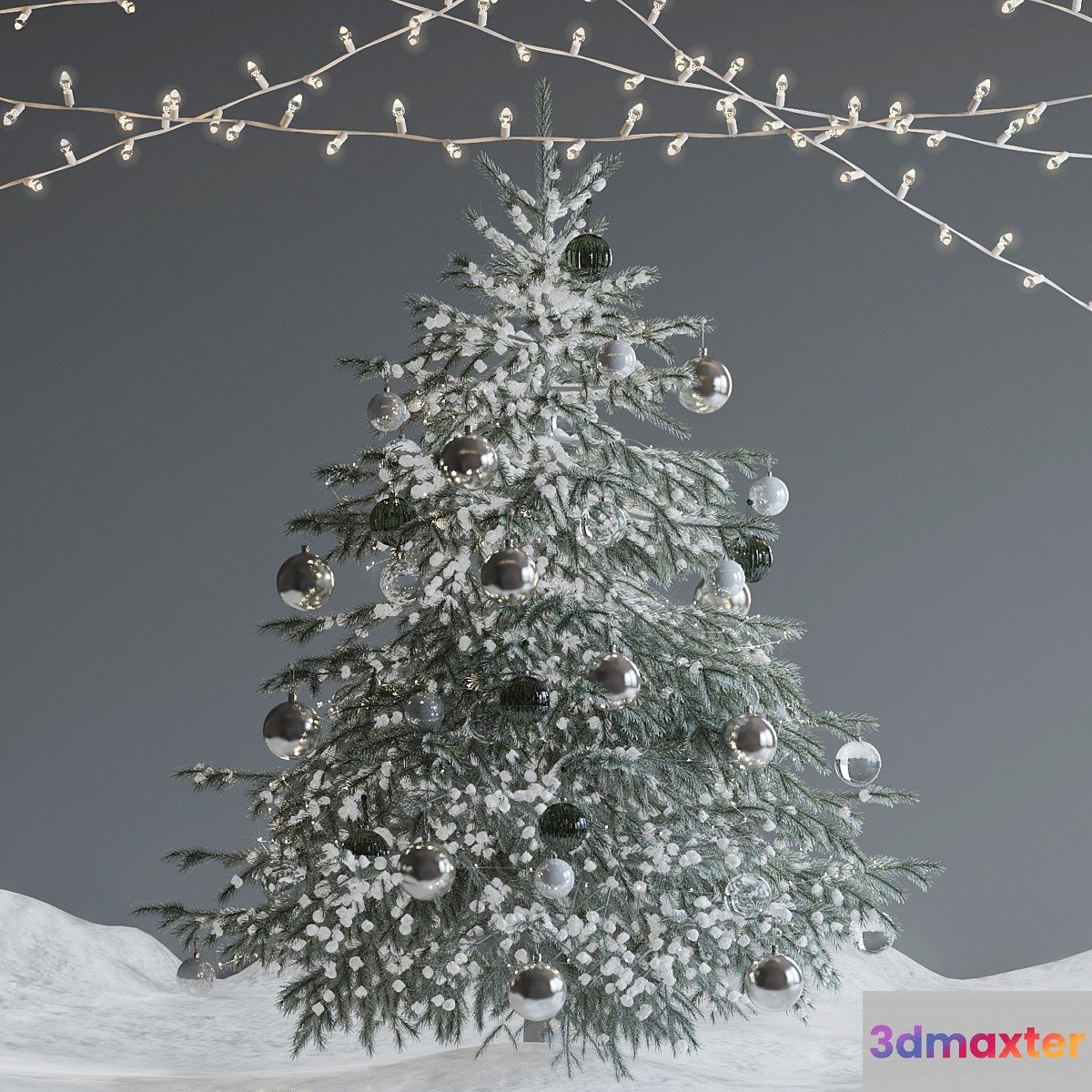 Christmas Tree 14. Corona 3D Max