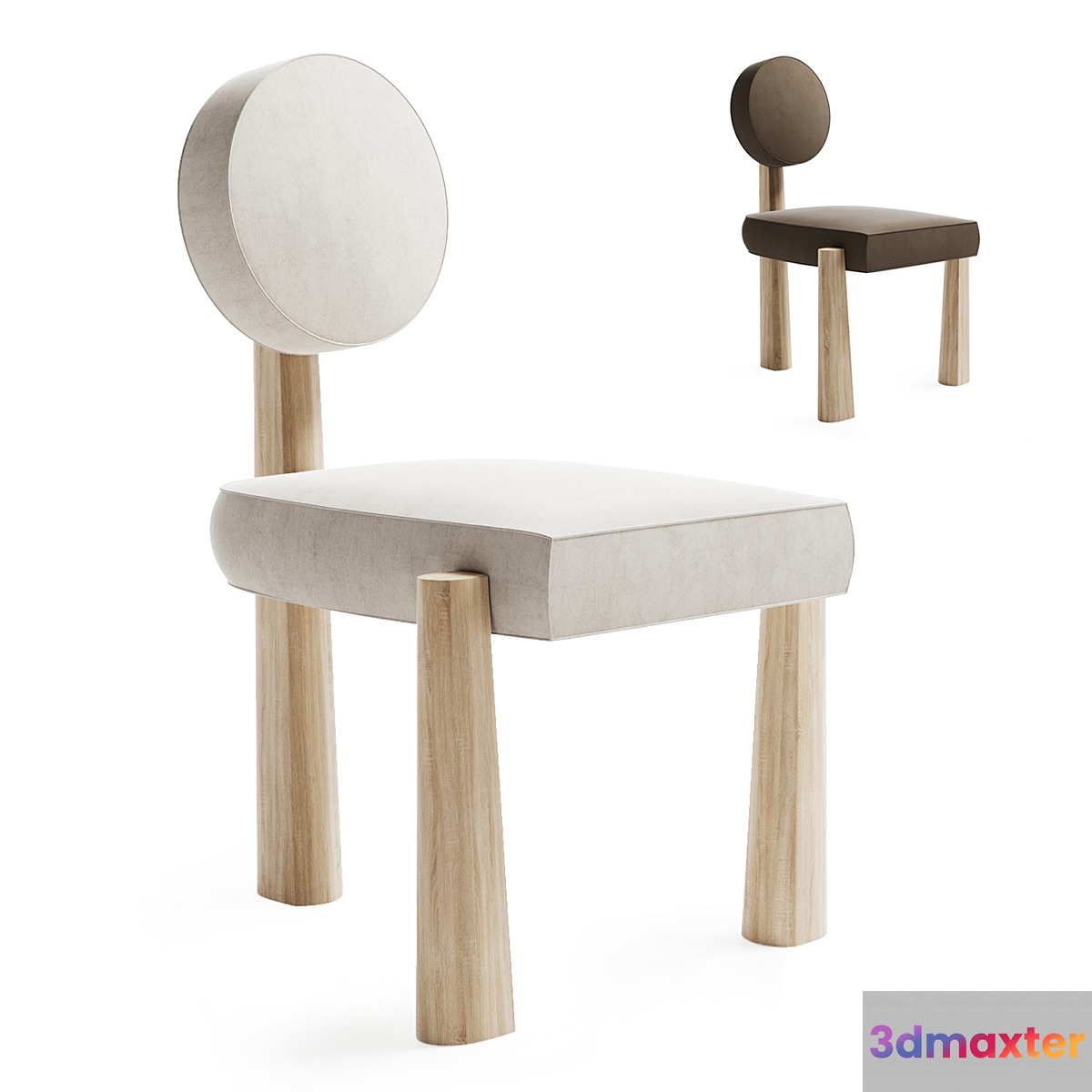 Helene Chair by Maxime Boutillier - No.2 3D Max