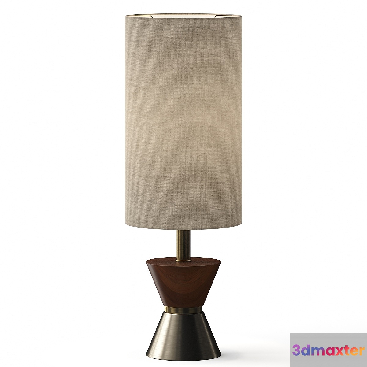 West Elm Carmen Table Lamp 3D Max
