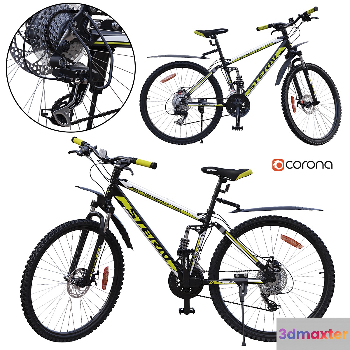 Bicycle Stern corona