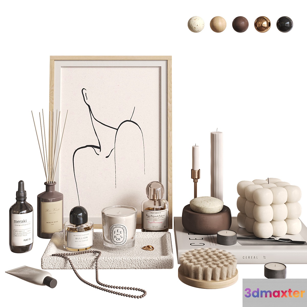 Franch Decor Set 002 - No.2