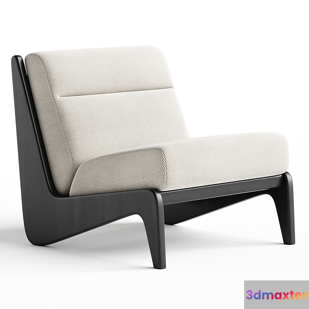Fletcher Armless Chair Natural