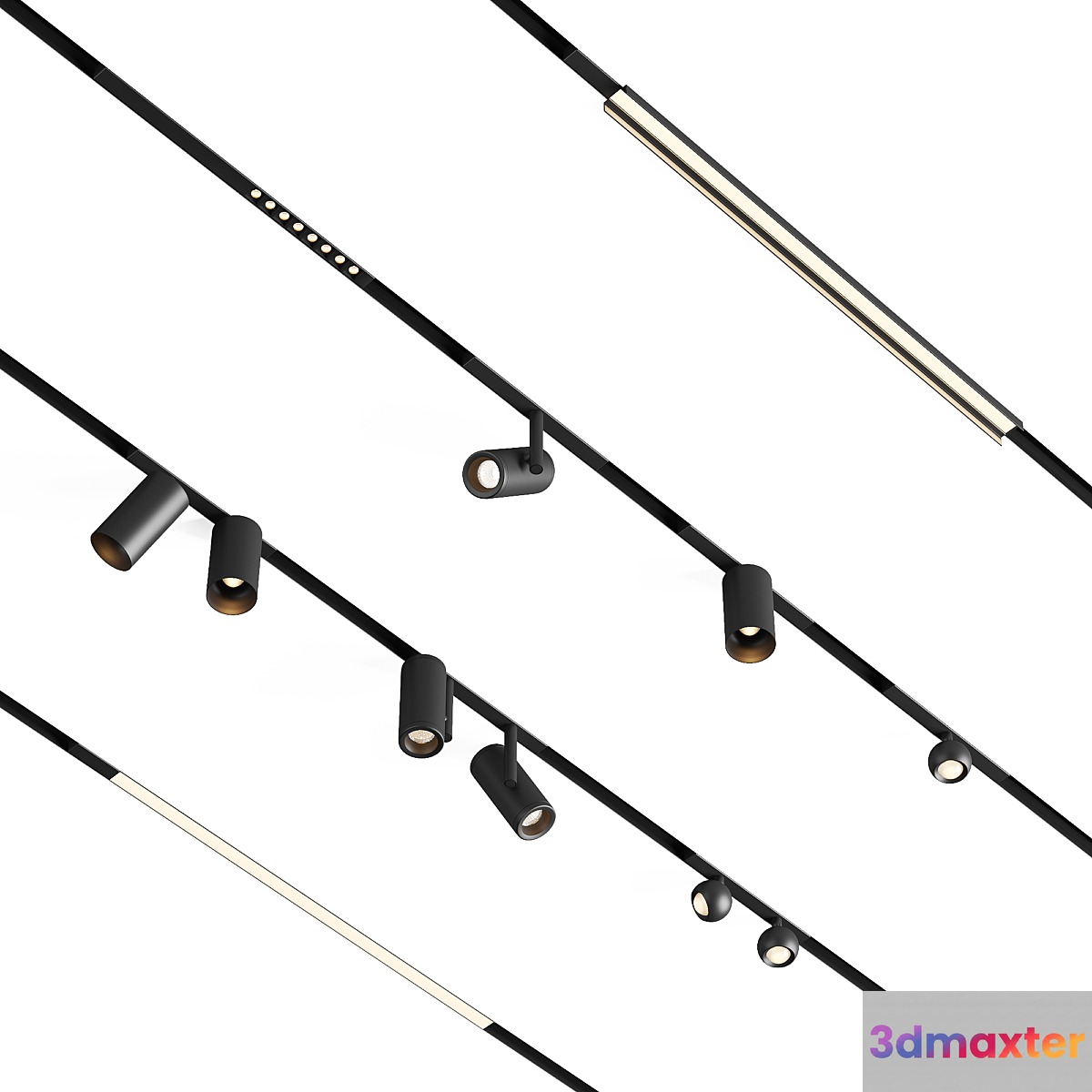 Modular Lighting Instruments Pista 3D Max