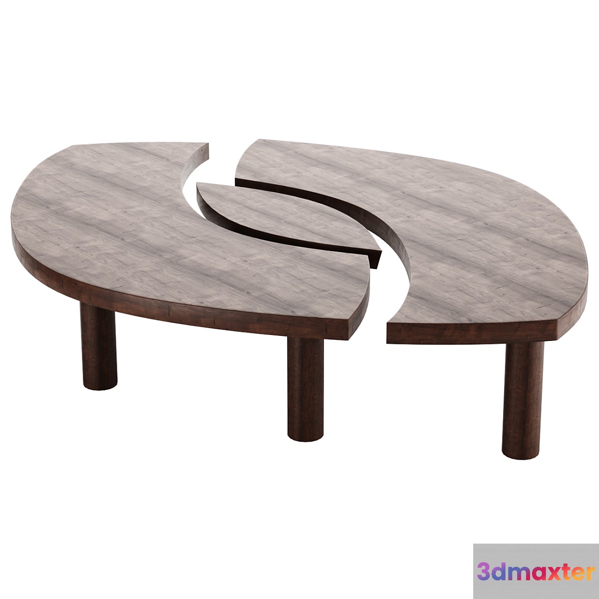 Coffee table Pierre Chapo 'T22C' - 1972 coffee table - No.2