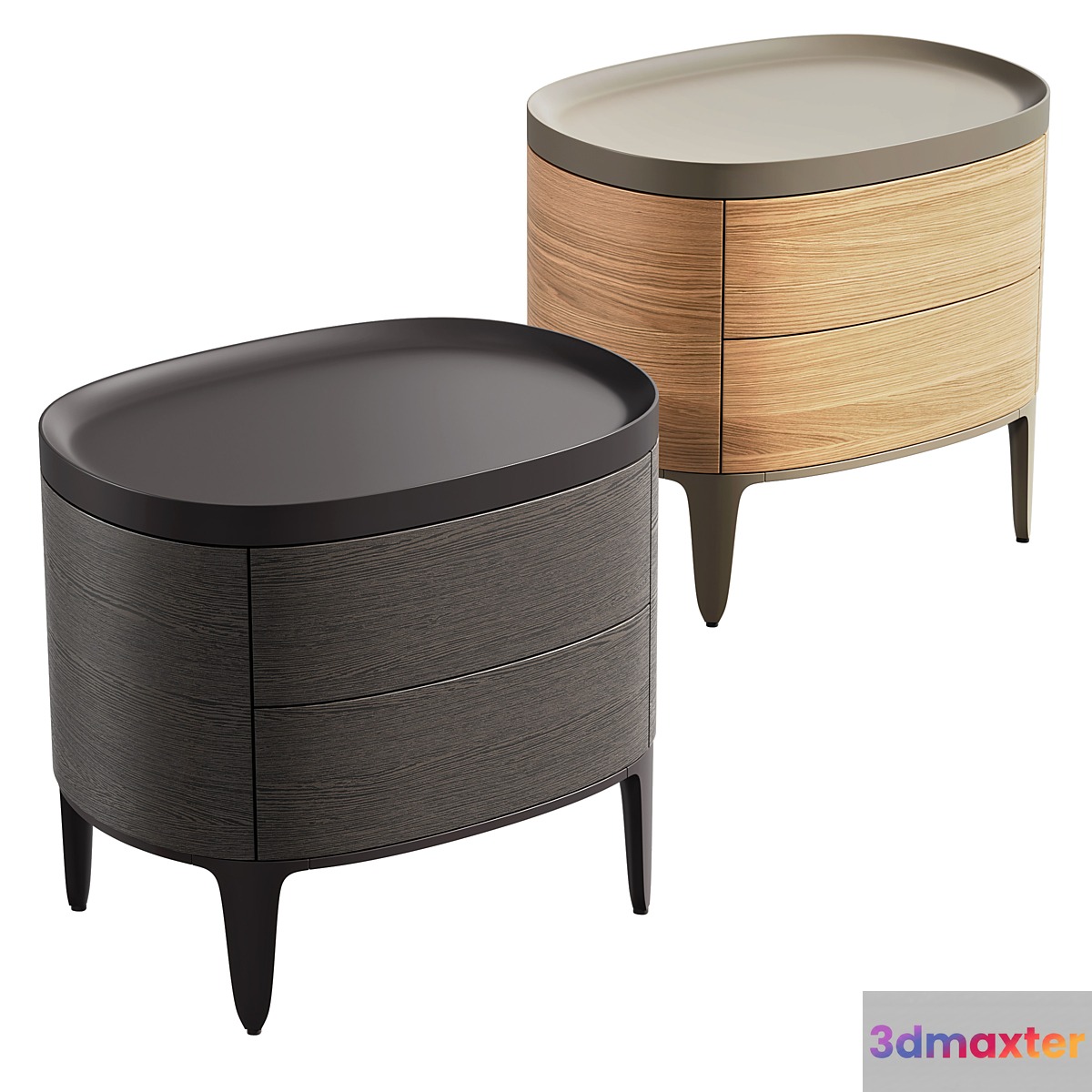 Poliform nightstand GENTLEMAN 3D Max