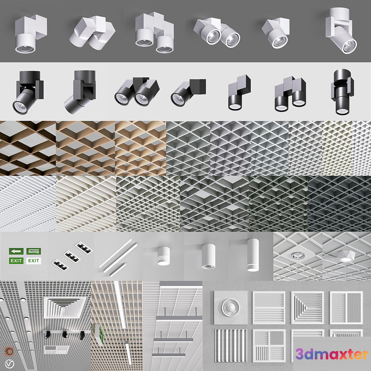 Set for ceilings Grilyato 2