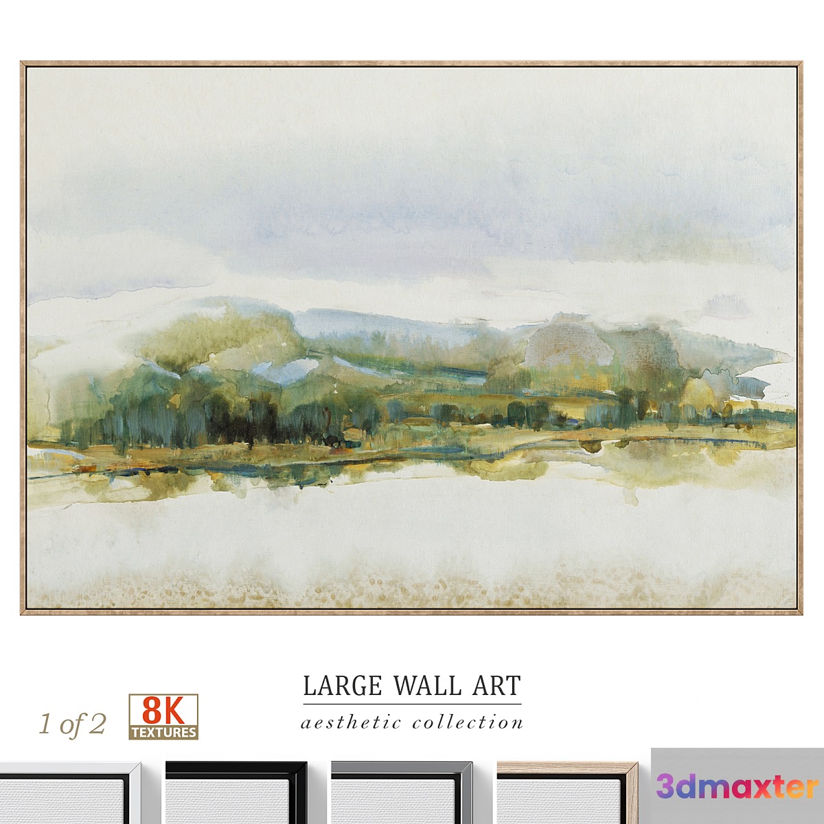 Large Panoramic Calm Landscape Wall Art C-702 - No.3