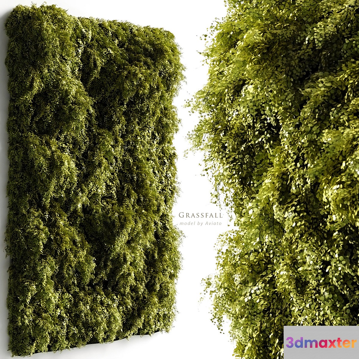 Grassfall 3D Max