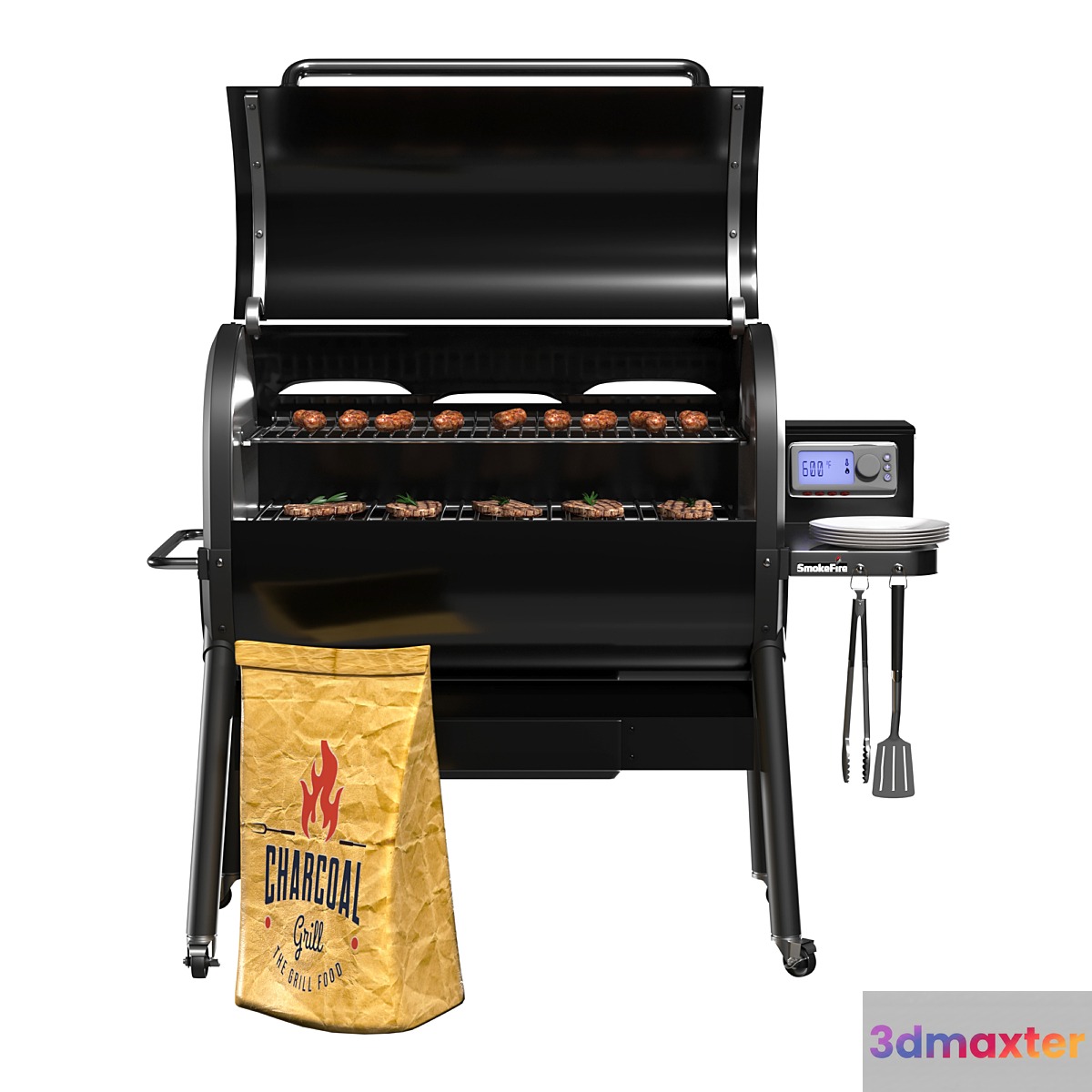 Weber SmokeFire 3D Max
