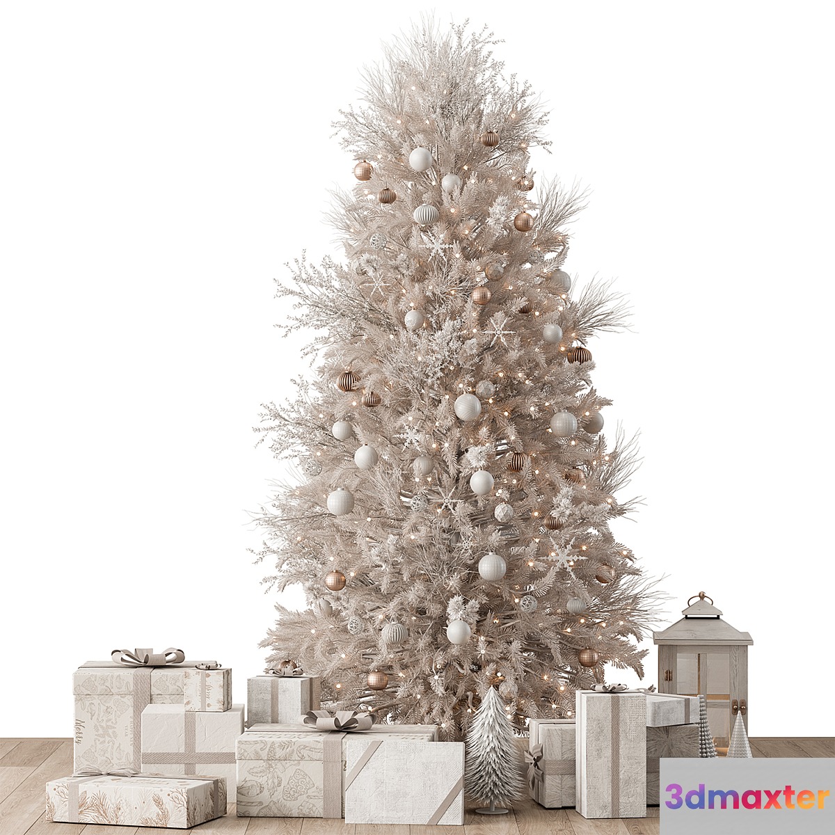 Christmas Tree and Decoration 43 3D Max