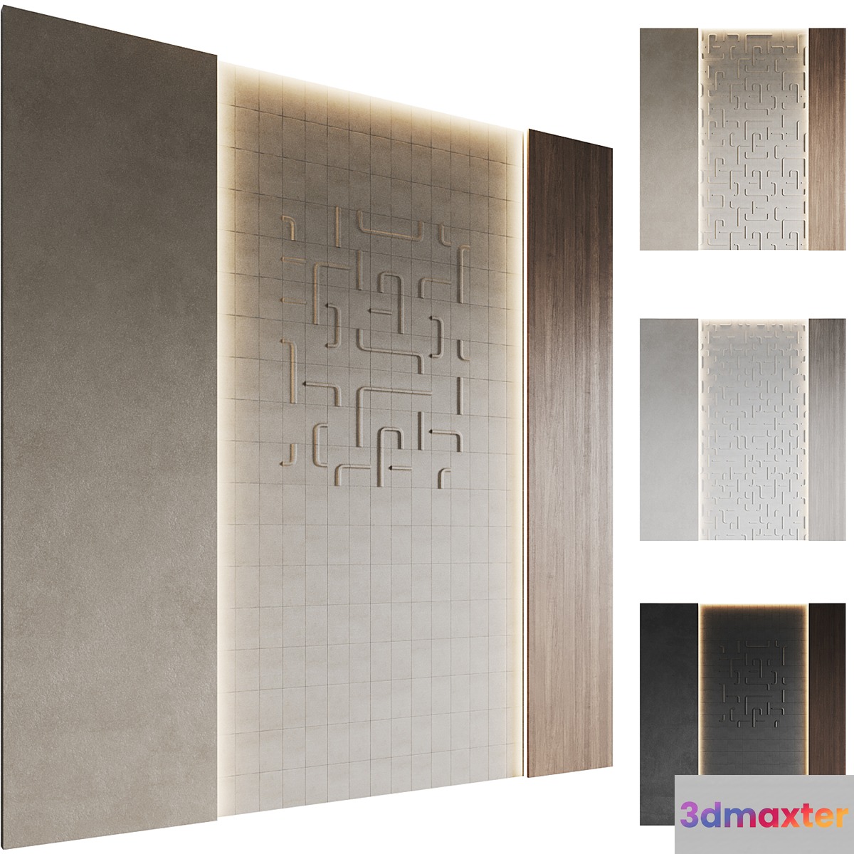 Preston Connection Panels by Sophie Tarbuck 3D Max