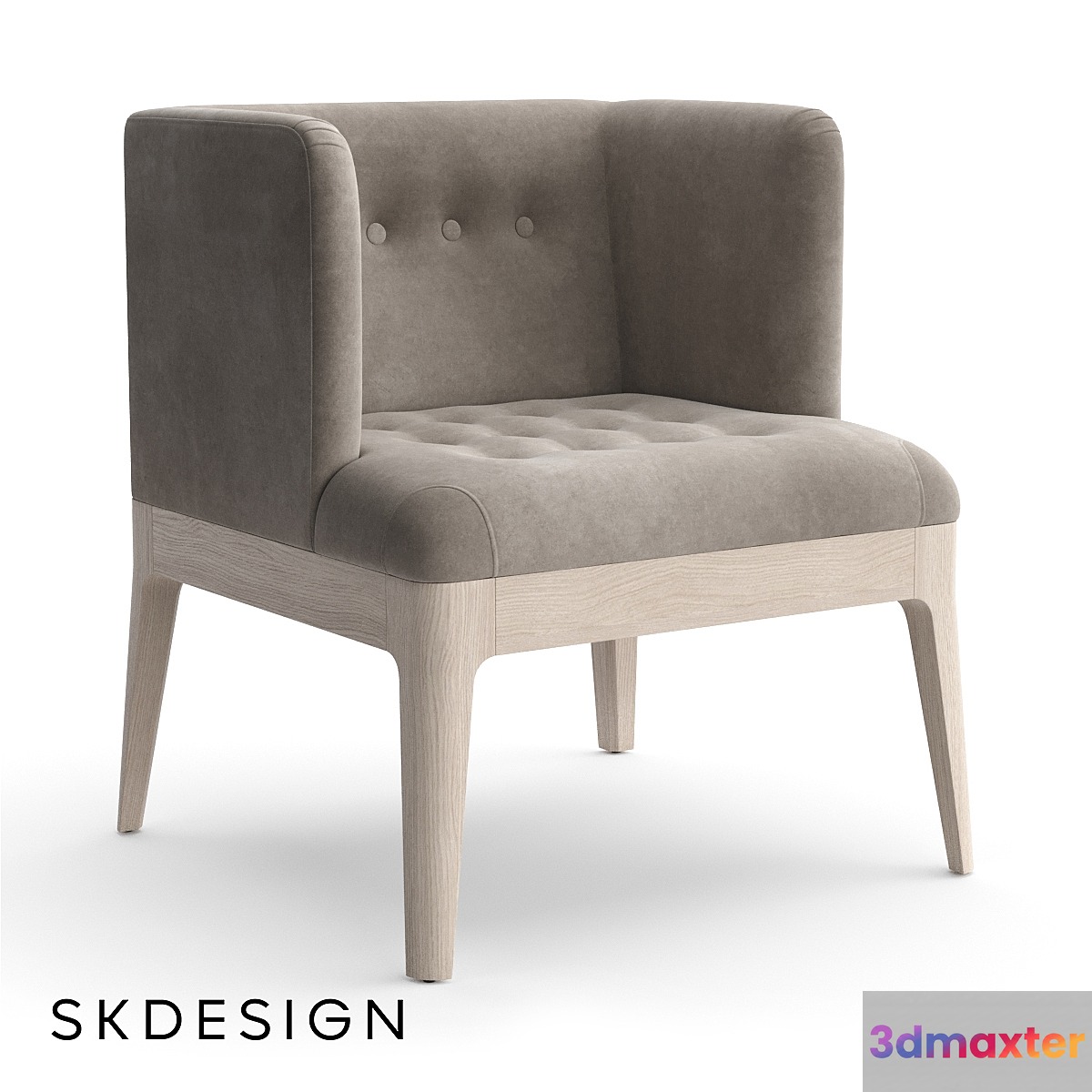 Armchair Edda 3D Max