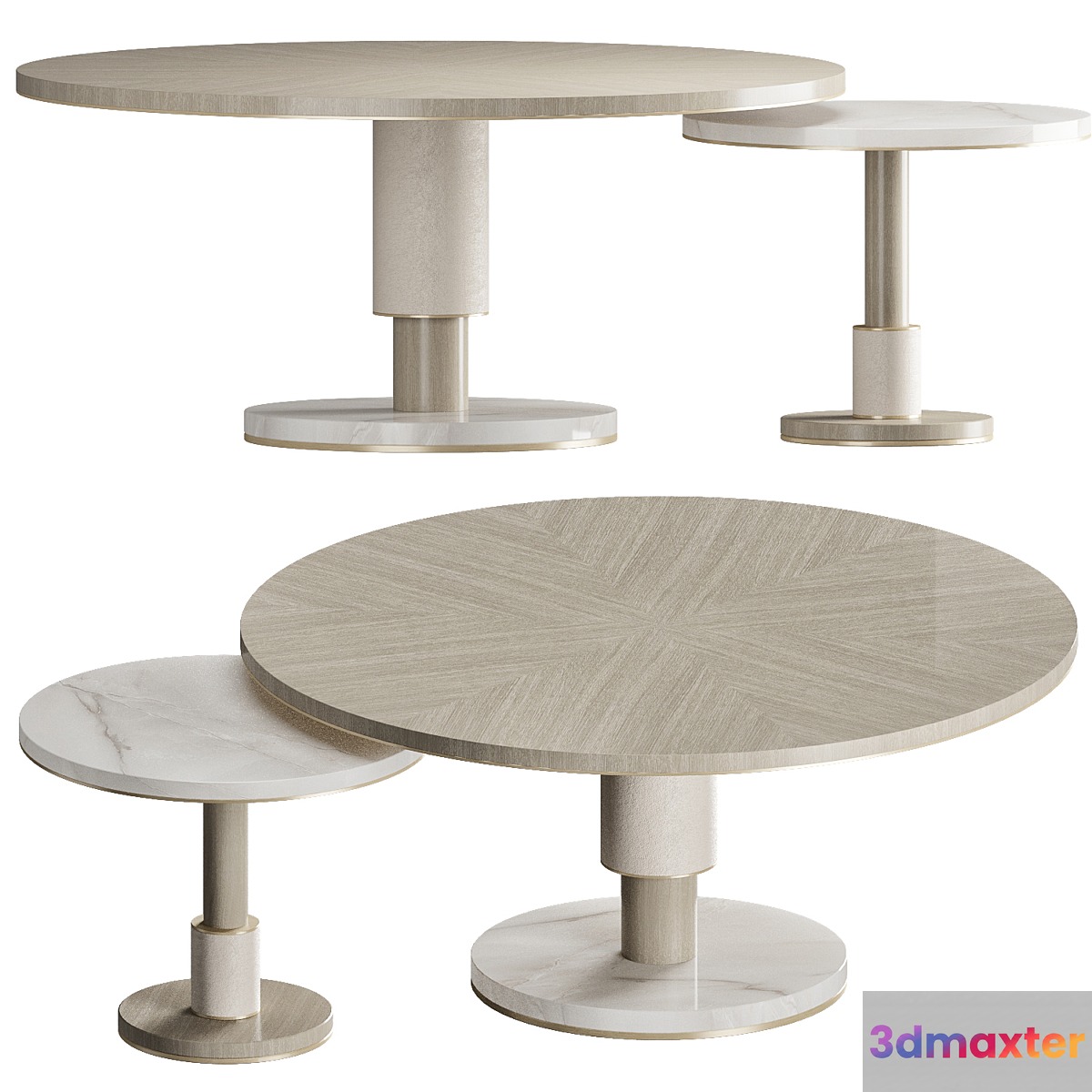 CADIZ Coffee Table 3D Max
