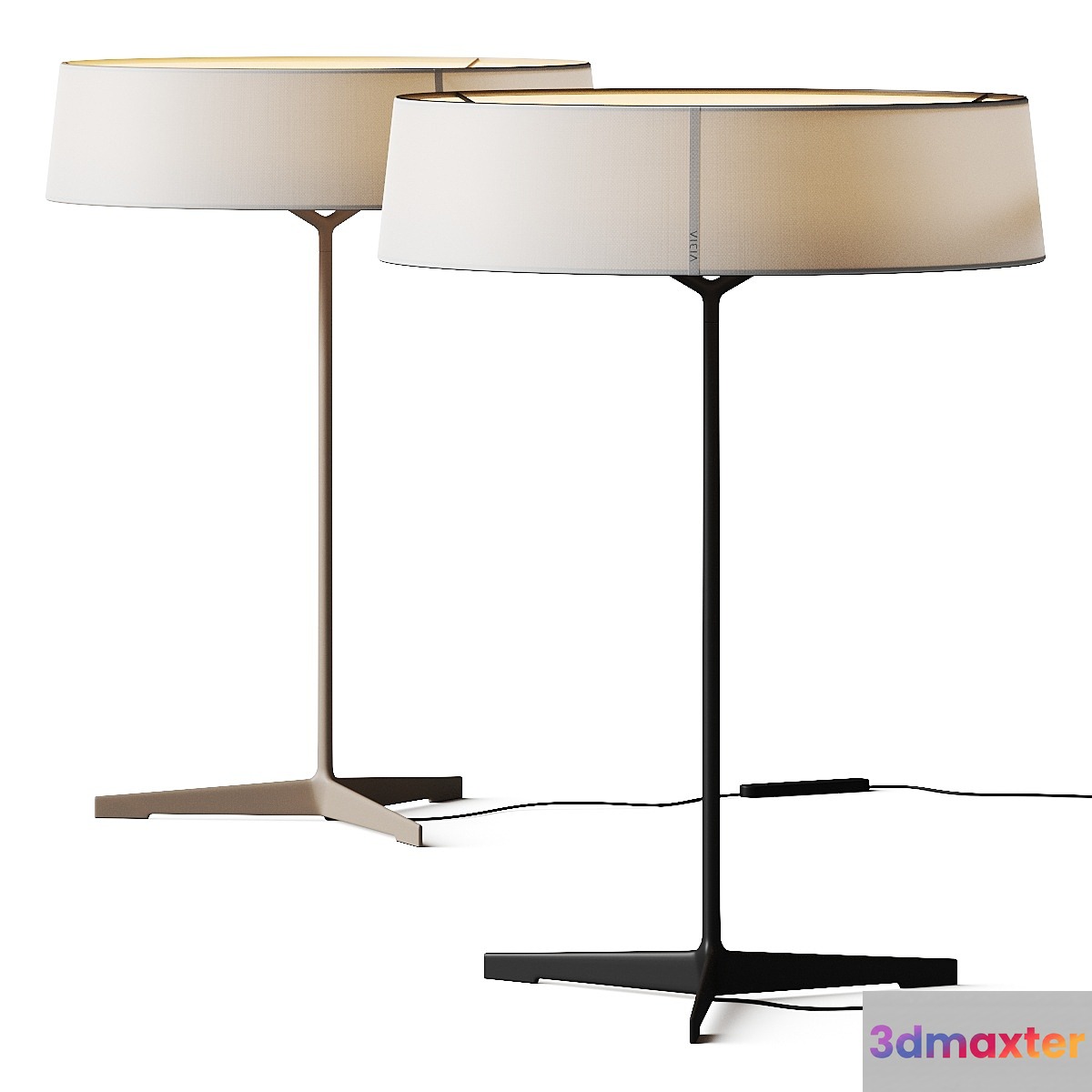 Vibia Dama 3225 Table Lamp - No.2 3D Max