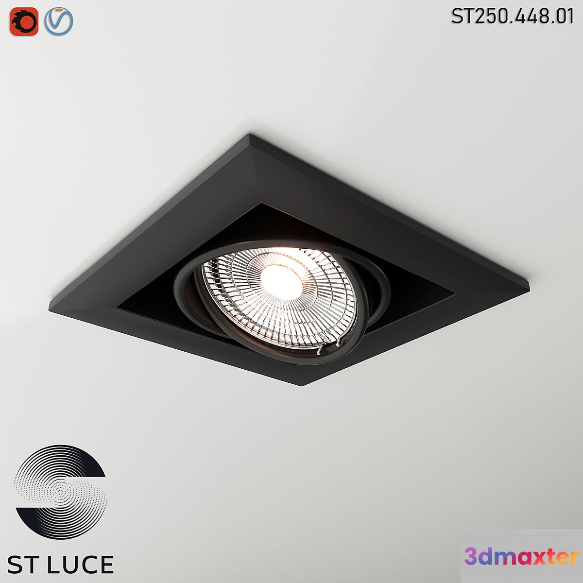 ST250.448.01 Built-in lamp OM 3D Max