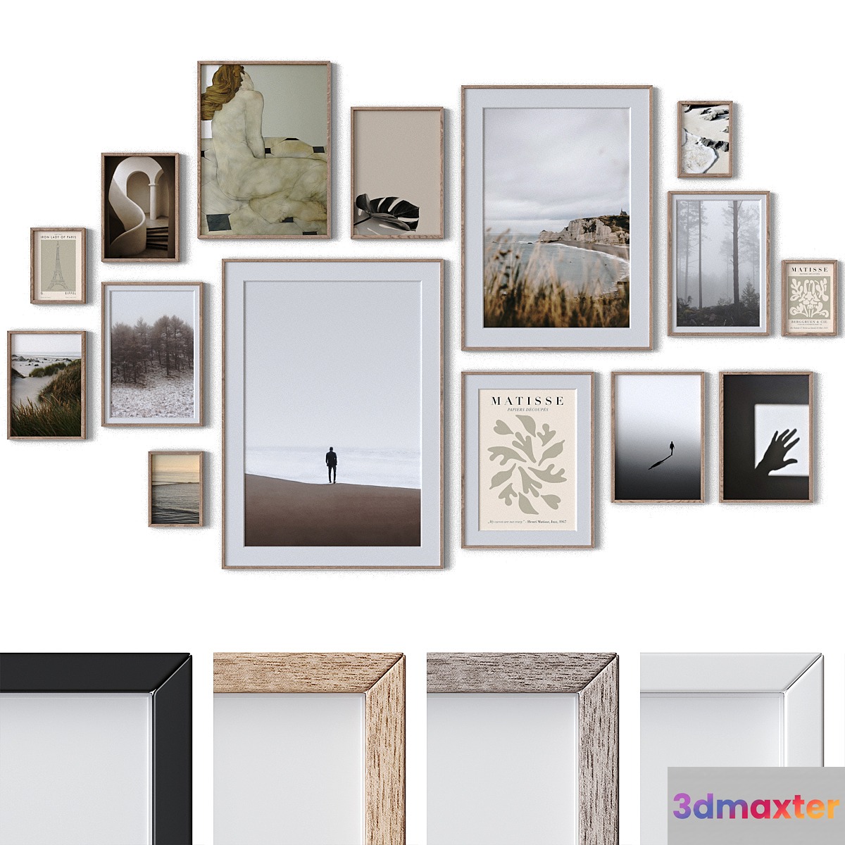 Set of 15 wall paintings 2324 - No.2