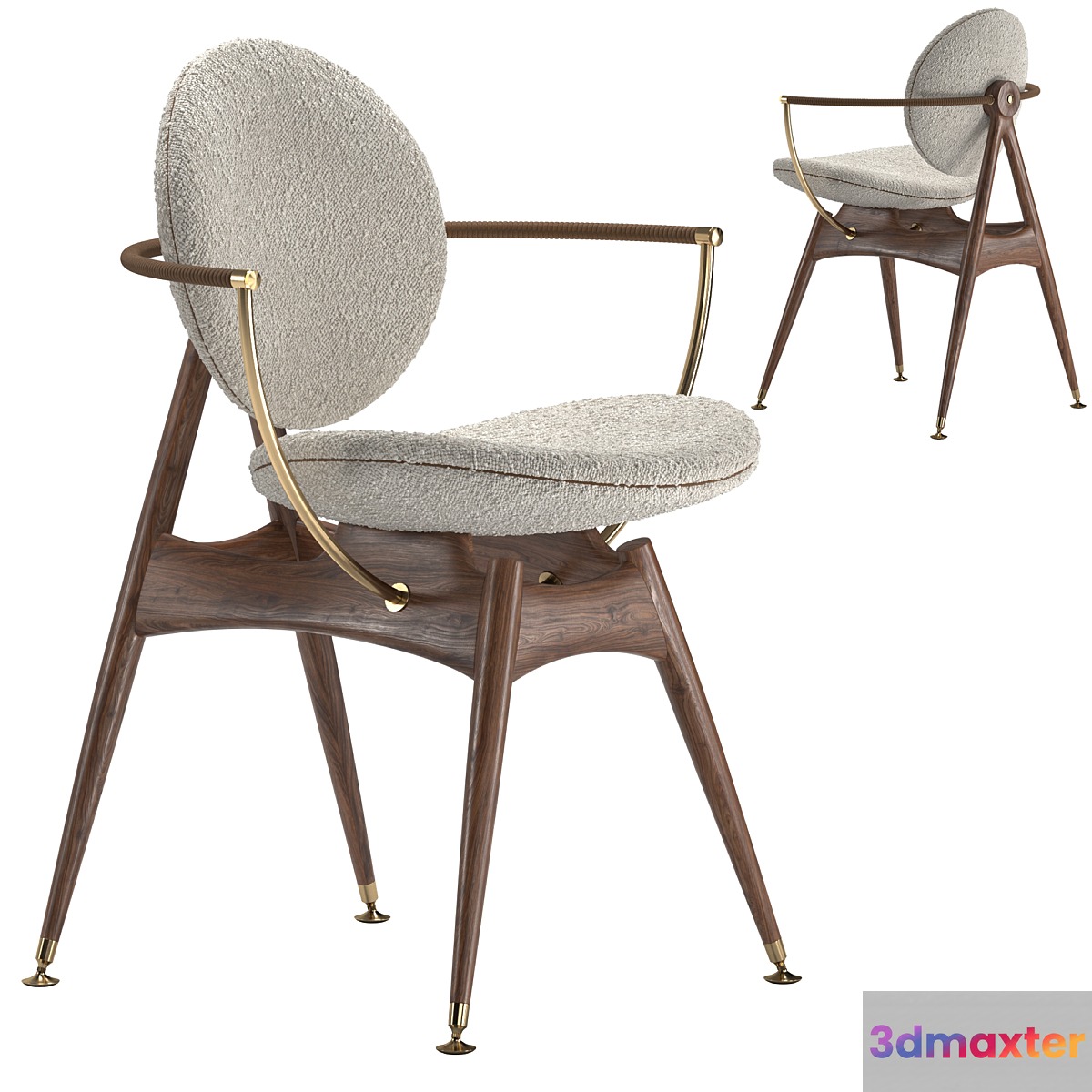 Overgaard & Dyrman - Circle dining chair 3D Max
