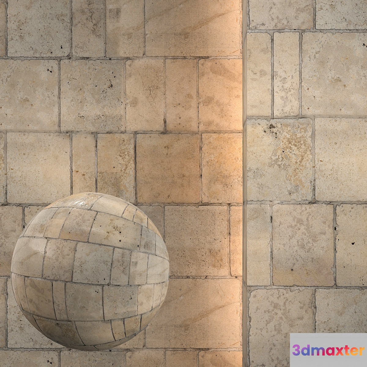 Stone-055 3D Max
