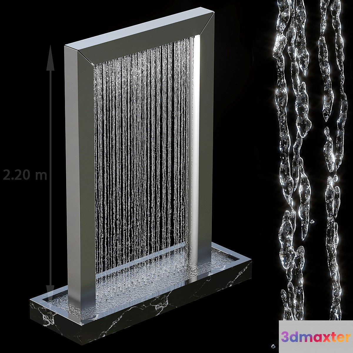 Waterfall fountains 004
