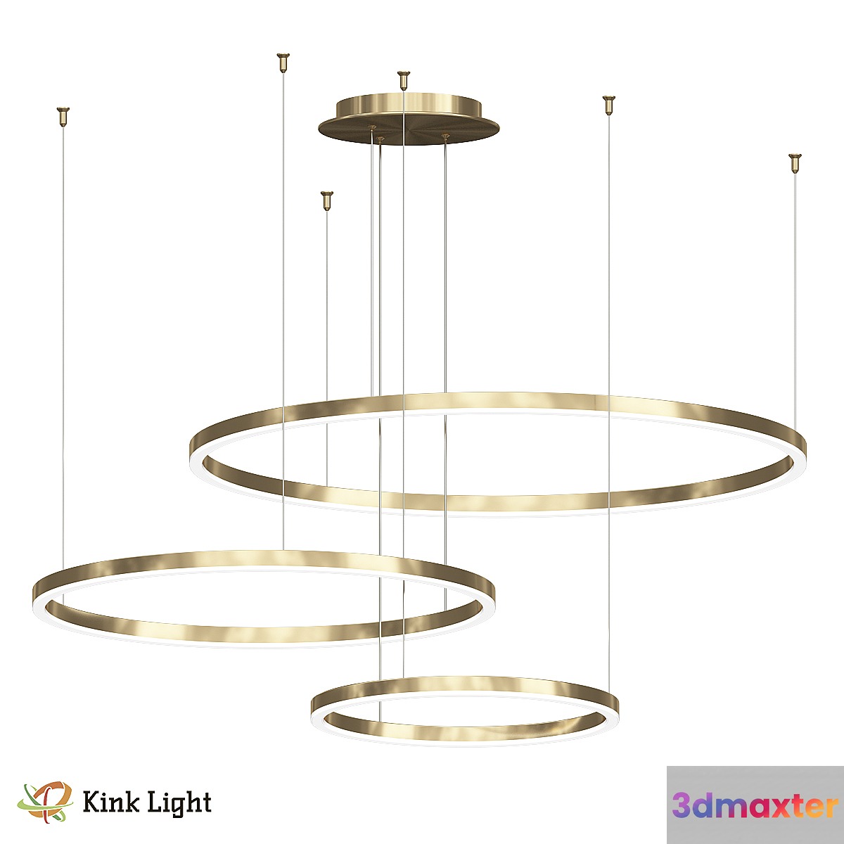 Dimmable pendant Thor 0822336PA OM - No.2 3D Max