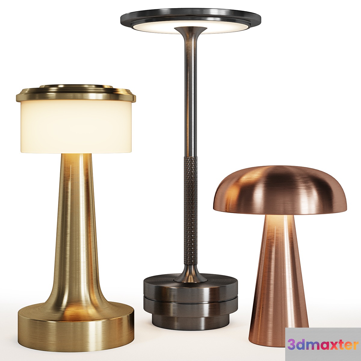 Restaurant lighting 01 Topwinson Purrini 3D Max
