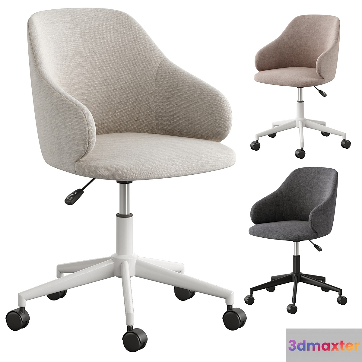 Office chair La Forma (ex Julia Grup) Einara - No.2