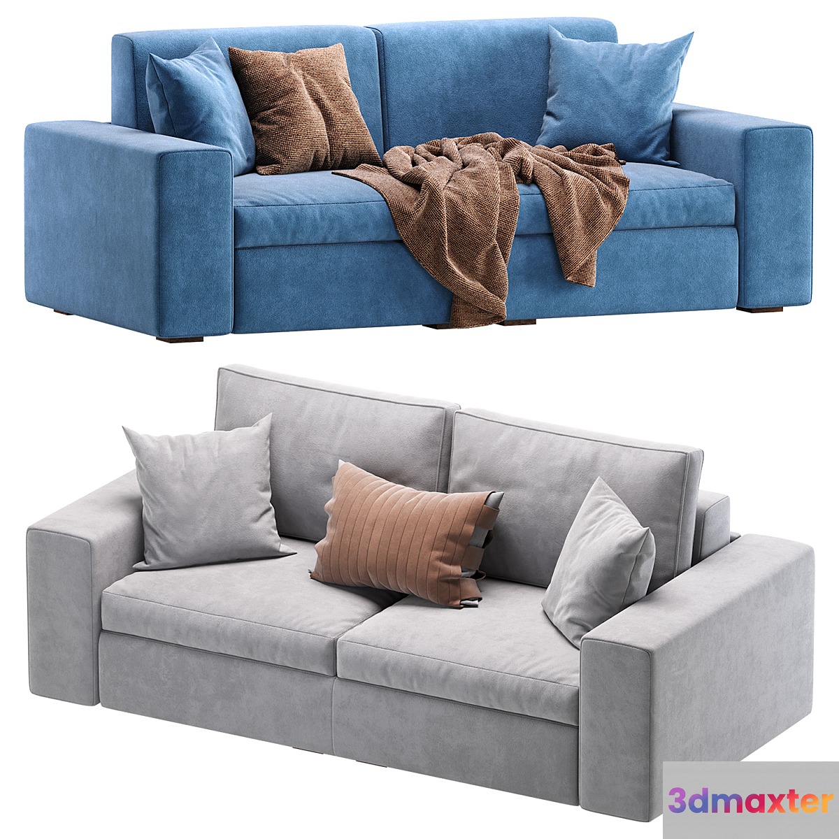 Sofa FORTROSS Folding Cazarina Interiors_Диван ФОРТРОСС Раскладной - No.2 3D Max