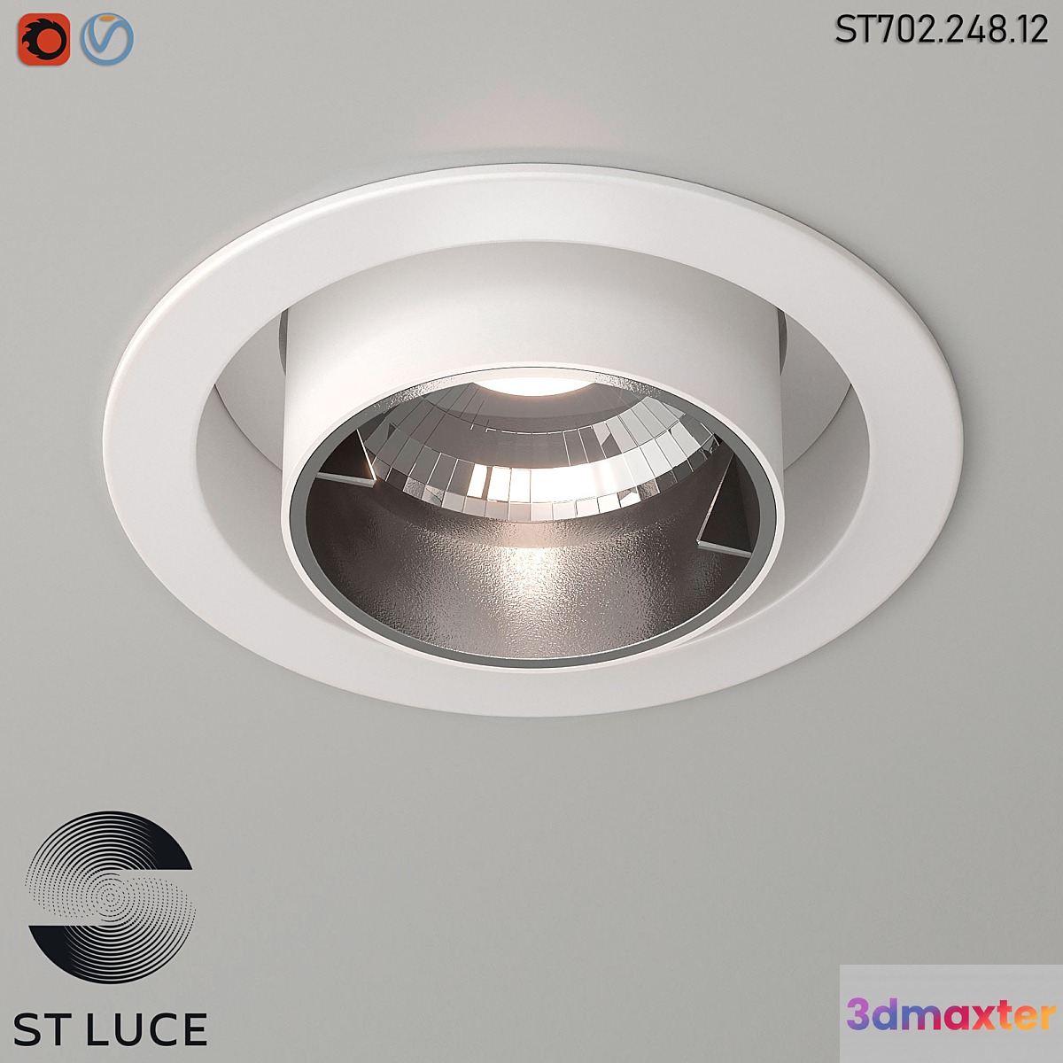 ST702.248.12 Int. White_Black LED OM 3D Max