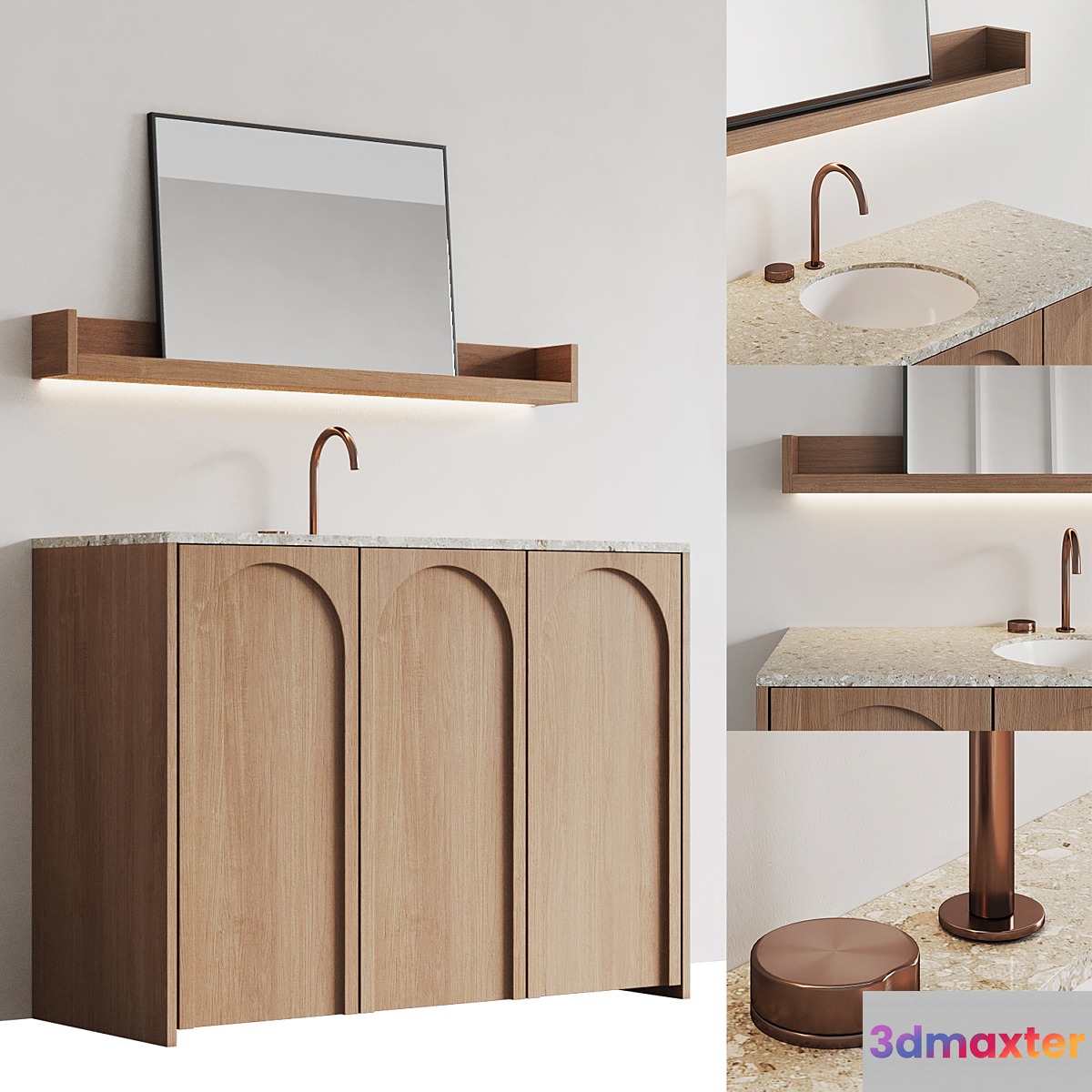 bathroom furniture Arc 3D Max