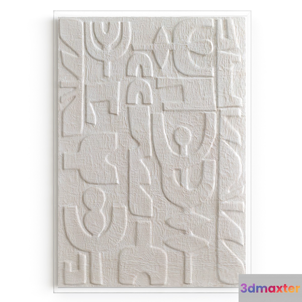 Corrugated paper wall decor Urbino La Redoute 3D Max