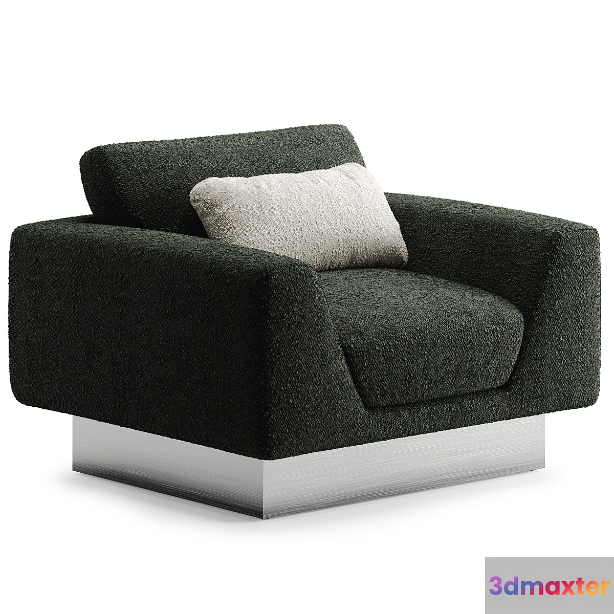 Noor Lounge Chair By CB2 3D Max