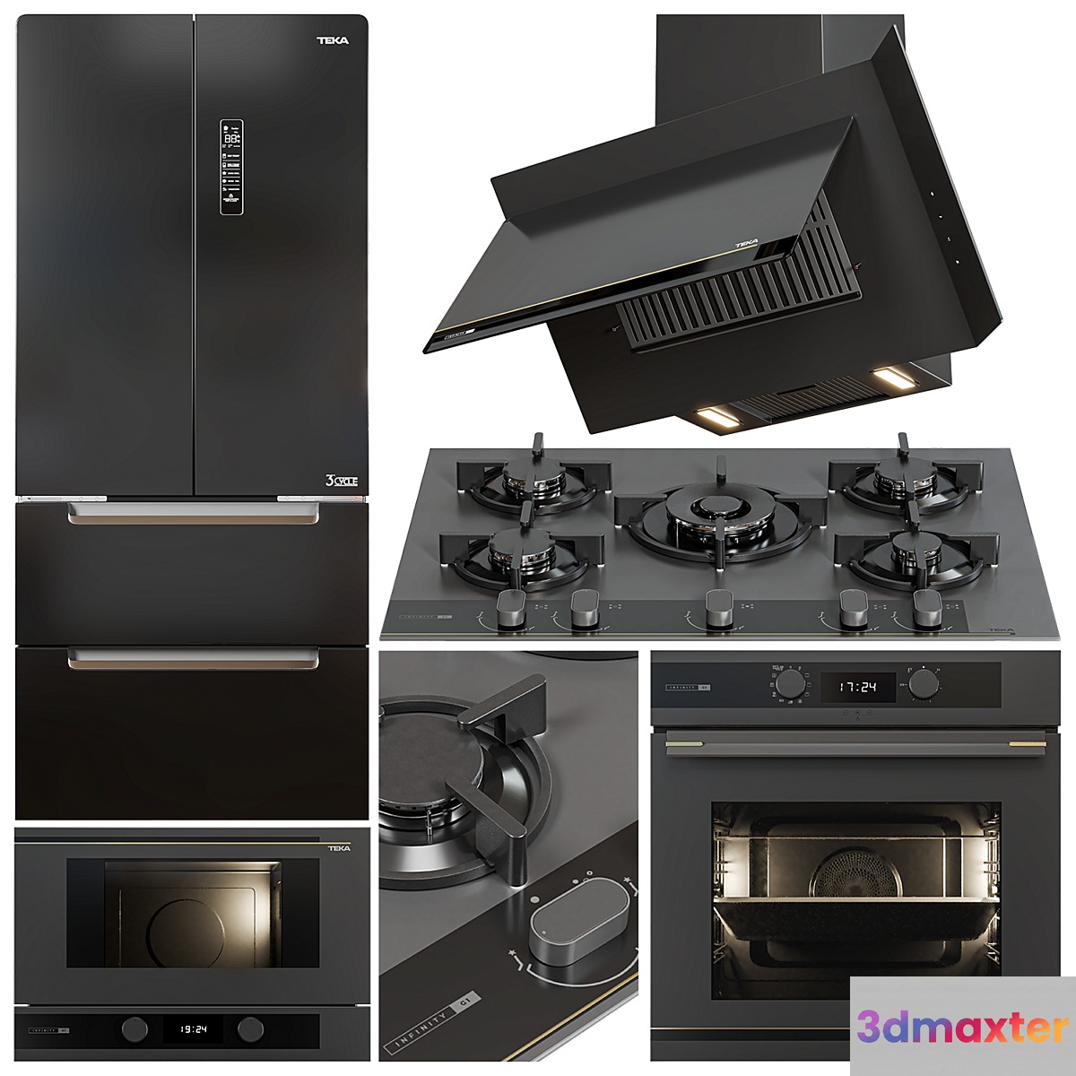 Teka appliance set - No.2 3D Max