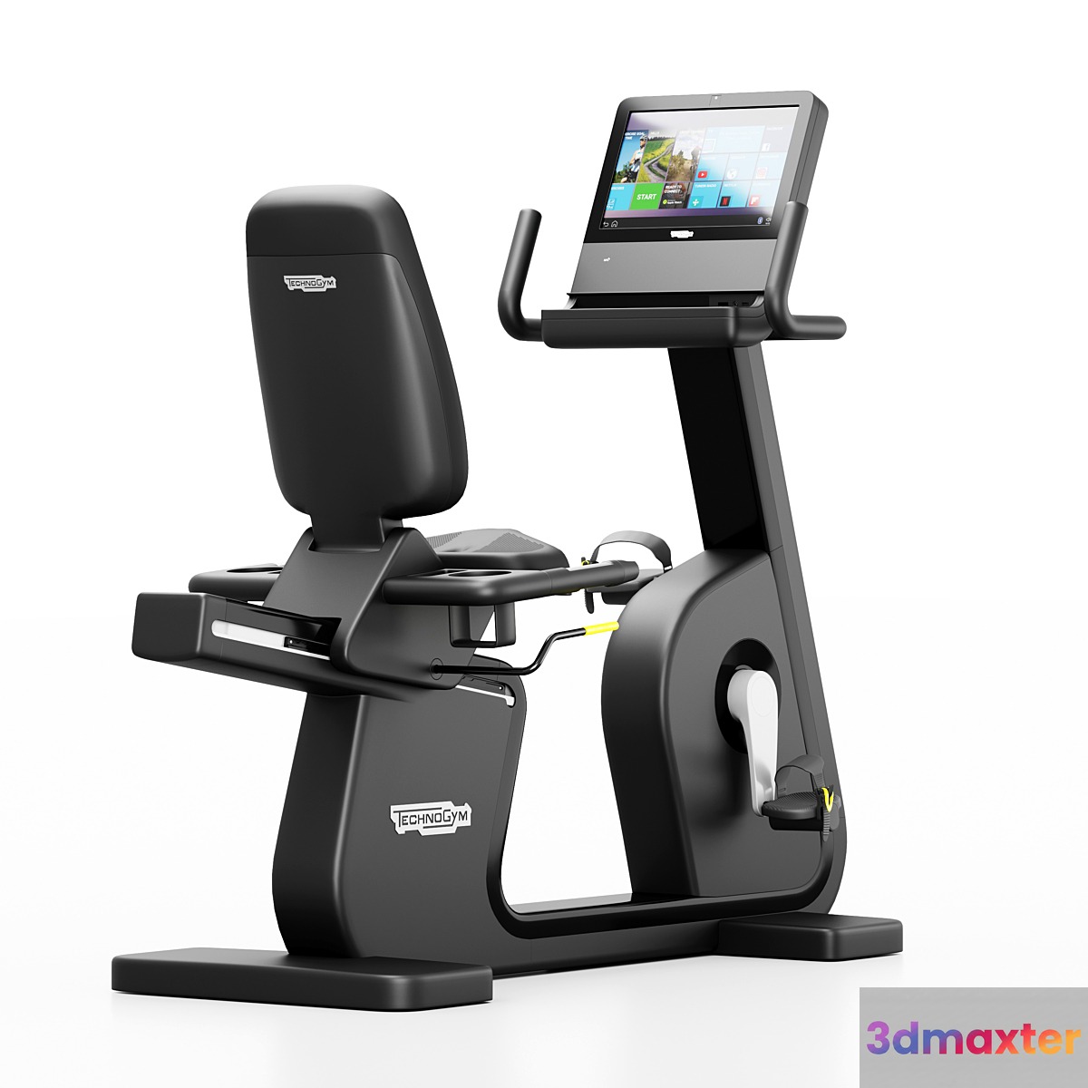 Exercise bike Technogym Artis Recline 3D Max