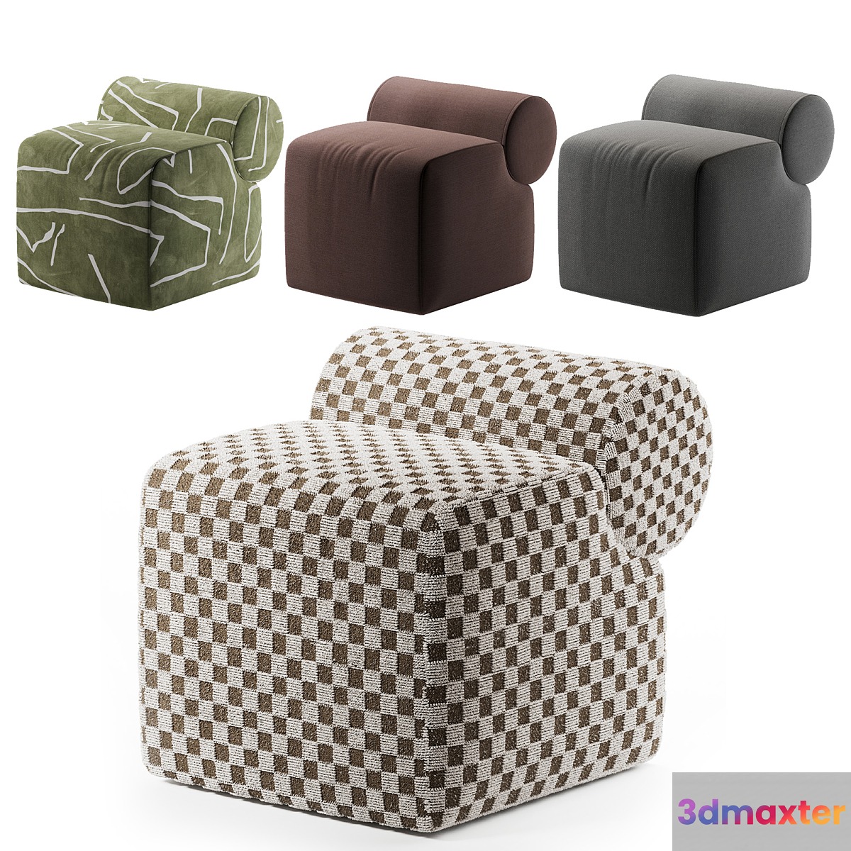 Kelly Wearstler Esfera Ottoman