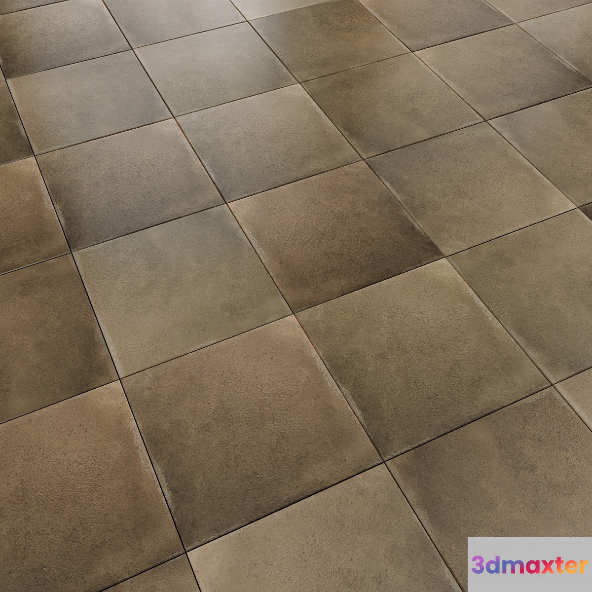 Porcelain tiles EQUIPE TERRA 20x20 3D Max