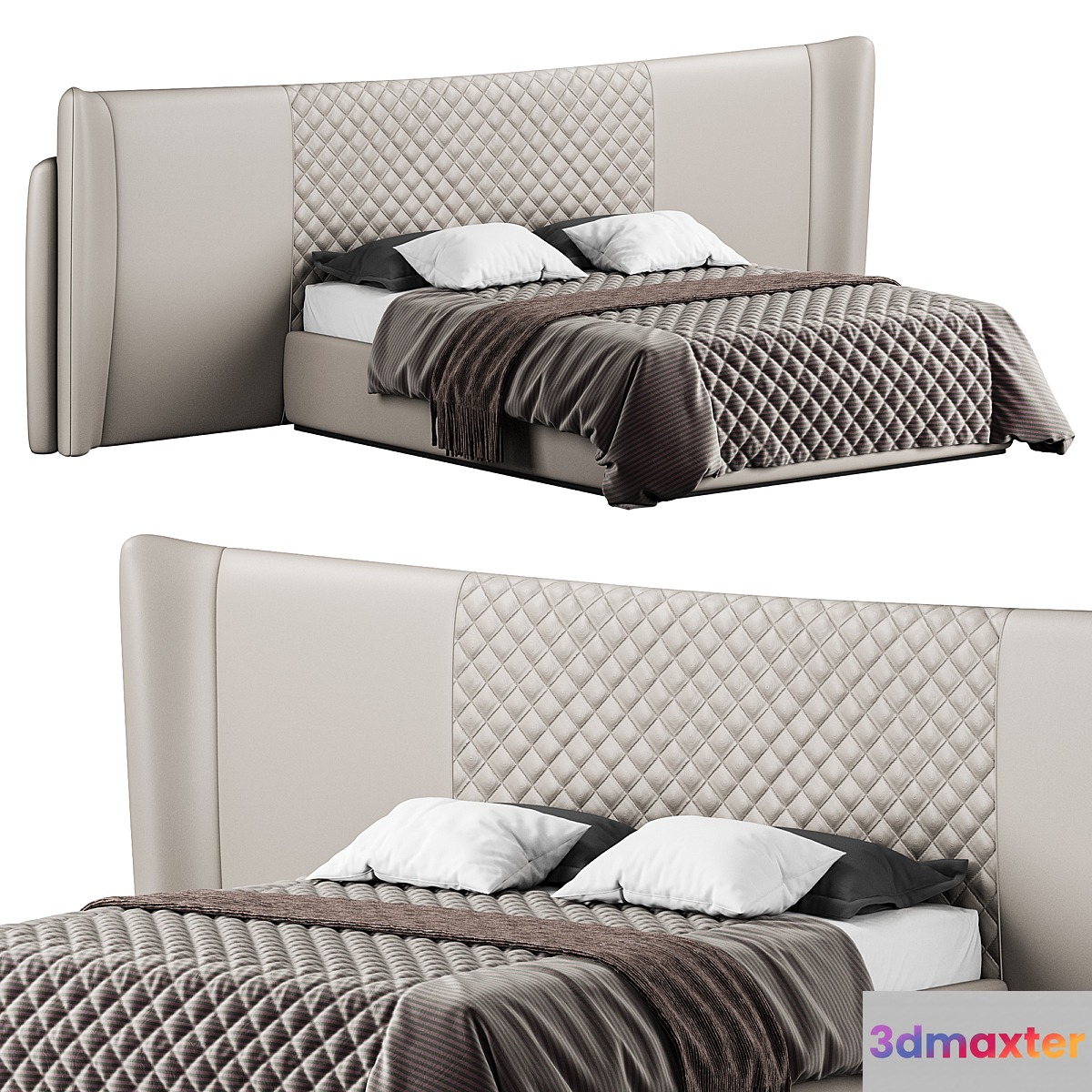CHARLA XL BED by Luxxu - No.2