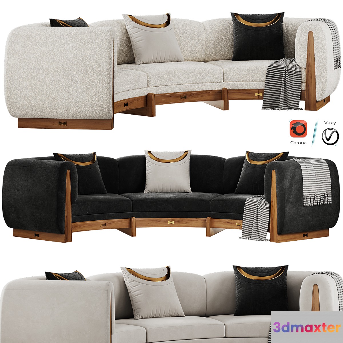 Taylor sofa 3D Max