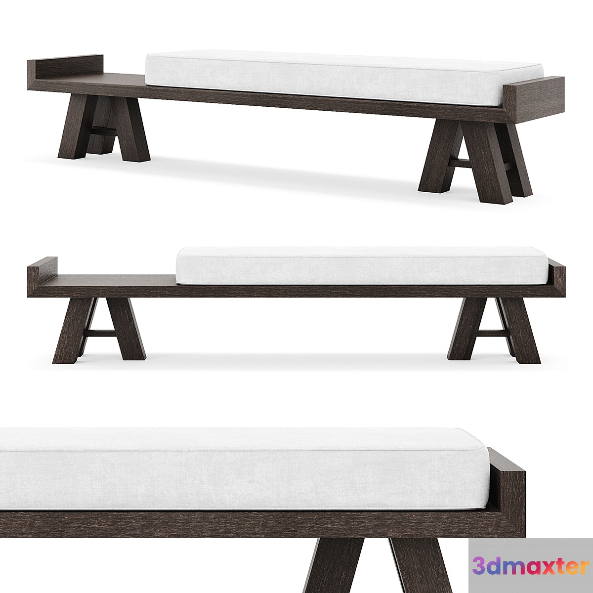 Toiny Bench by Stephane Parmentier