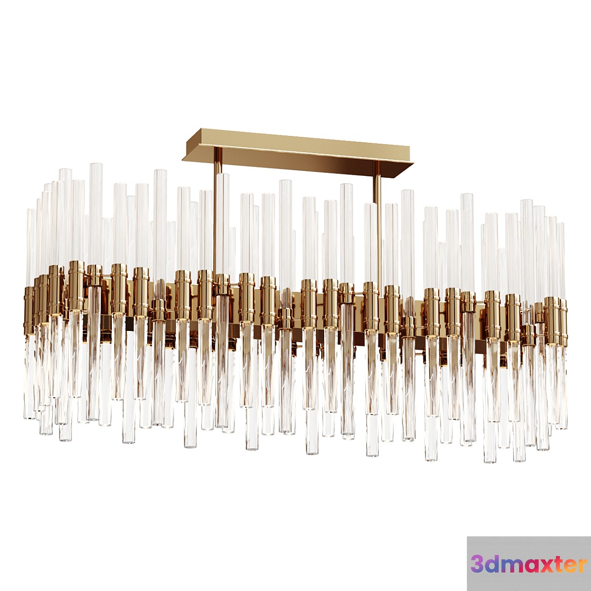 Chandelier VERGA RECTANGLE Lamp - No.2