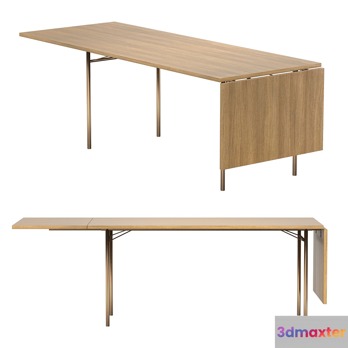 THE NYHAVN DINING TABLE 3D Max