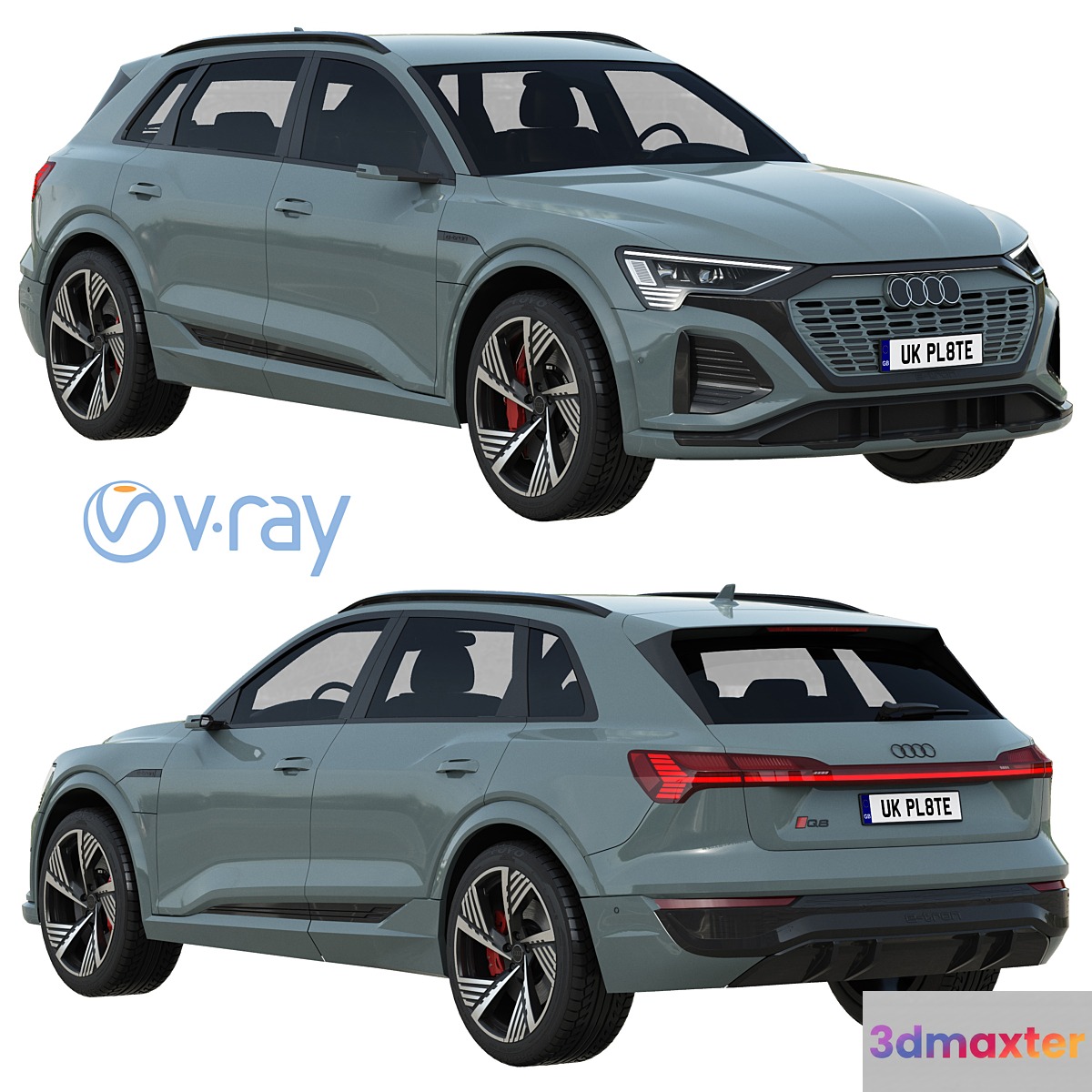 Audi Q8 e-tron 3D Max