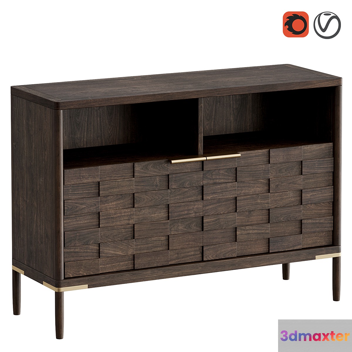 Low Shelving Textures - No.2 3D Max