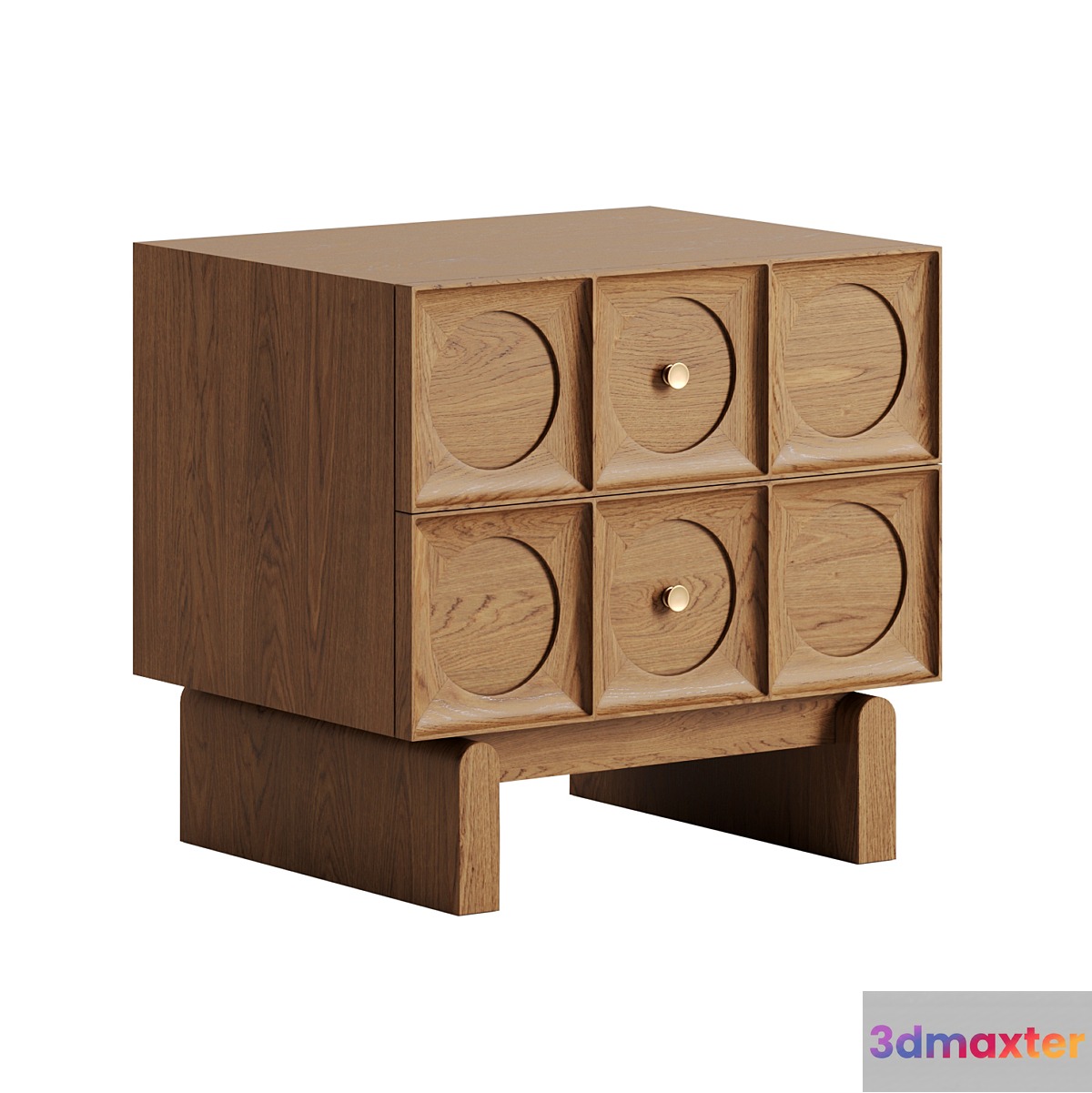 Marcel Bedside Table by Soho Home 3D Max