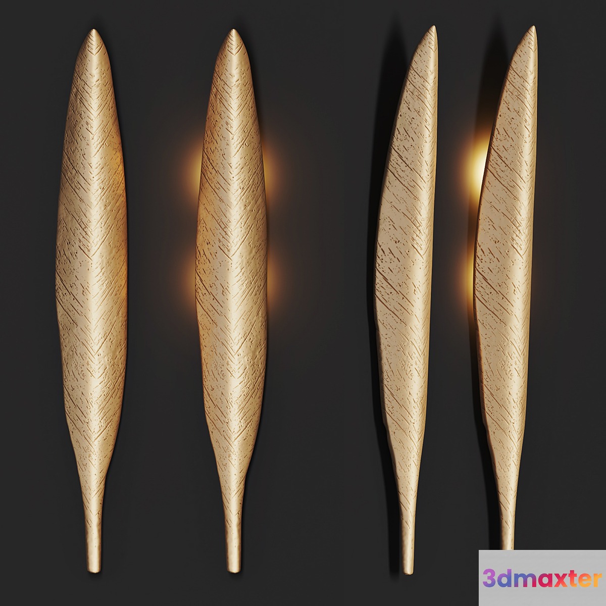 Line Brass 3D Max