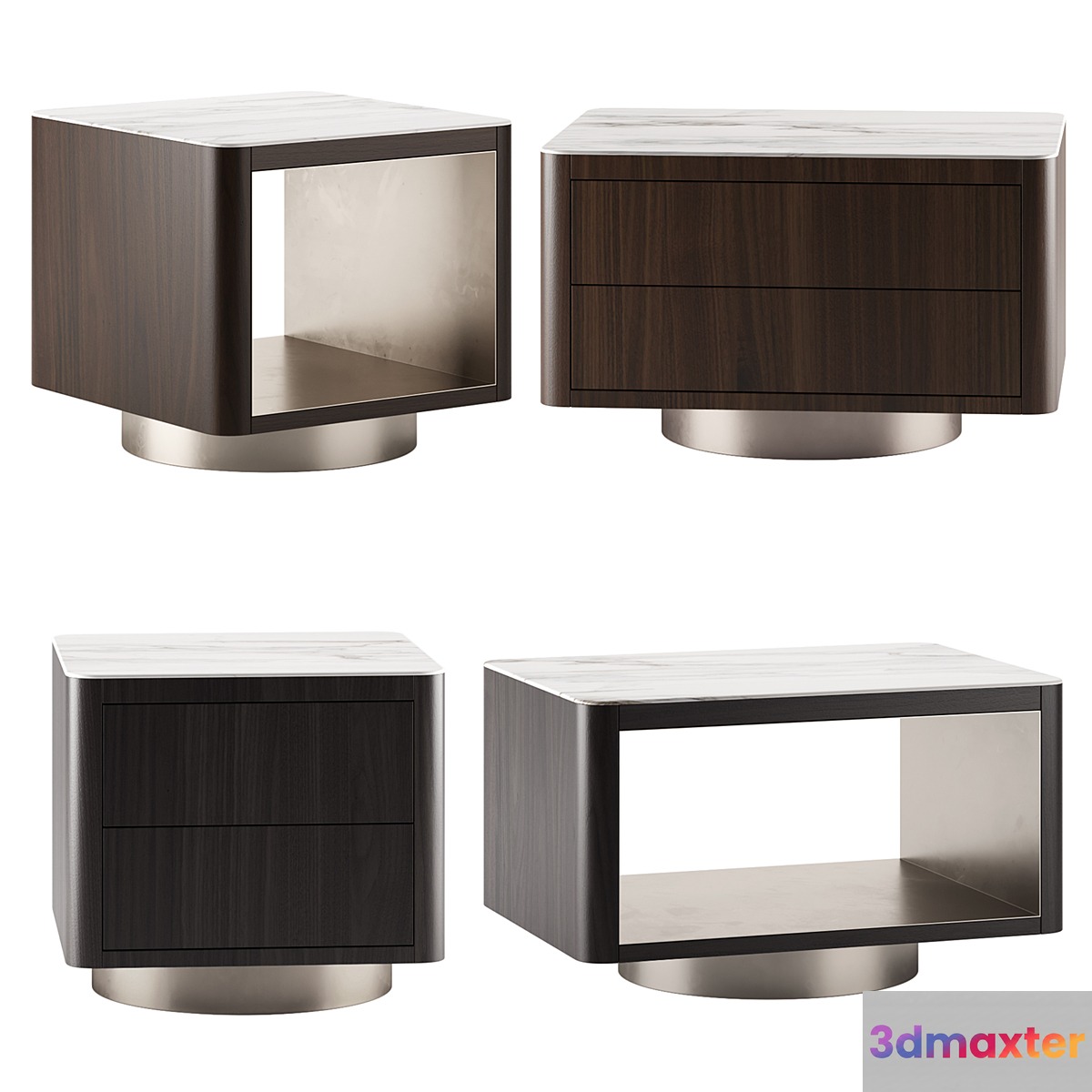MILTON | Bedside tables By Minotti